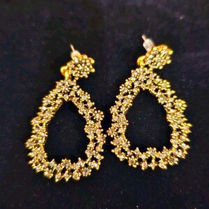 SOHI earrings Intricate Antique Drop Dangle Studs Event Party